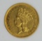 1854-O $3.00 GOLD