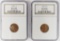 2-1936-S LINCOLN CENTS