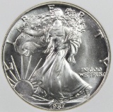 1987 AMERICAN SILVER EAGLE