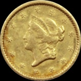 1851 $1.00 LIBERTY GOLD