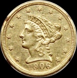 1906 $2.50 GOLD LIBERTY