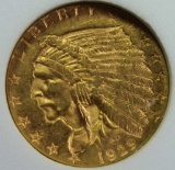 1929 $2.50 GOLD INDIAN
