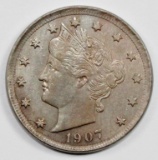 1907 LIBERTY NICKEL