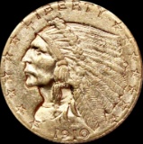 1910 $2.50 GOLD INDIAN