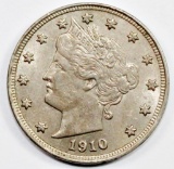 1910 LIBERTY NICKEL