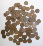 100 NICE INDIAN CENTS 1909 AND OLDER