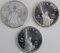 3-1 OZ .999 SILVER ROUNDS