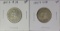 (2) STANDING LIBERTY QUARTERS