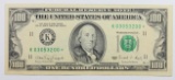 1990 $100.00 FEDERAL RESERVE NOTE