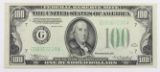 1934 $100.00 FEDERAL RESERVE NOTE