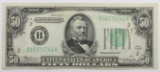 1934-A $50 FEDERAL RESERVE NOTE