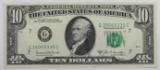 1969-B $10.00 FEDERAL RESERVE NOTE