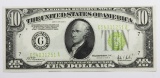 $10.00 FEDERAL RESERVE NOTE