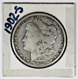 1902-S MORGAN SILVER DOLLAR