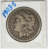 1903-S MORGAN SILVER DOLLAR