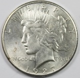 1927 PEACE SILVER DOLLAR