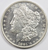 1881-O MORGAN SILVER DOLLAR