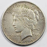 1934-S PEACE DOLLAR