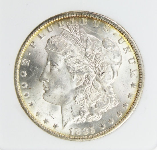 1885-O MORGAN SILVER DOLLAR