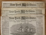 3 DIFFERENT CIVIL WAR NEWSPAPERS