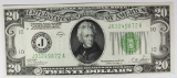 1928 B $20 FEDERAL RESERVE NOTE