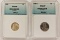 LINCOLN CENT & MERCURY DIME