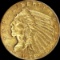1908 $2.50 GOLD INDIAN