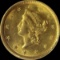 1851 $1.00 GOLD LIBERTY