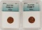 1944-D AND 1944-S LINCOLN CENTS