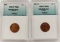 1940 AND 1941-S LINCOLN CENTS