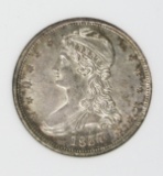 1837 REEDED EDGE BUST HALF DOLLAR