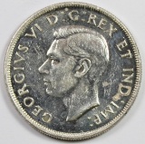 1945 CANADA SILVER DOLLAR