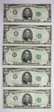 1963-A $5.00 FEDERAL RESERVE NOTE