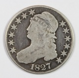 1827 BUST HALF DOLLAR