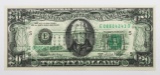 1981-A $20.00 ERROR NOTE