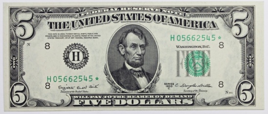 1950-C $5 FEDERAL RESERVE NOTE