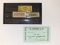 (4) VARIOUS 1840'S - 1860'S RAILROAD TICKETS