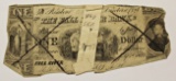 1850 $1.00 THE FALL RIVER BANK
