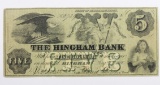 1860 THE HINGHAM BANK