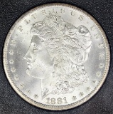 1881-CC MORGAN SILVER DOLLAR GSA
