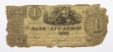 1837 $1 BANK OF ANN ARBOR MICHIGAN