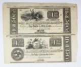 1830'S RARE UNLISTED SHEET