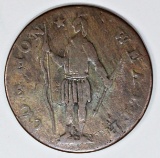 OLD COLLECTION 1788 MASS CENT RYDER 3A RARITY 4