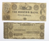 (2) BOSTON OBSOLETE BANK
