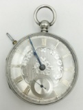 18S SILVER DIAL FUSSEE LONDON ENGLAND 1868