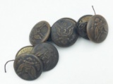 WW1 MILITARY BUTTONS