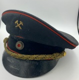 VINTAGE ORGINAL GERMAN VISOR CAP