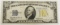 1934-A $10.00 NORTH AFRICA SILVER CERTIFCATE