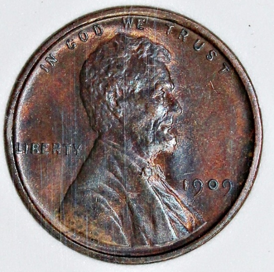 1909 VDB LINCOLN CENT