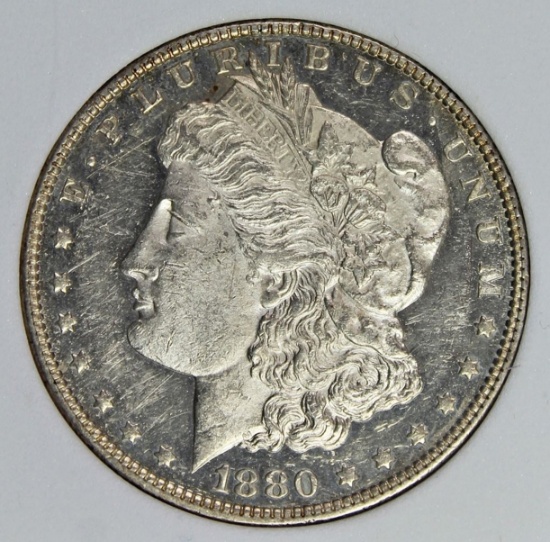 1880-O MORGAN SILVER DOLLAR